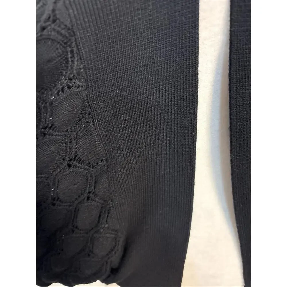 grace karin black xl cardigan‎ Honey weave Boho Quiet Luxury Capsule Stunning